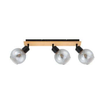Italux Barel SPL-67535-3-BK-WO Spotlámpa 3x40W/E27 IP20
