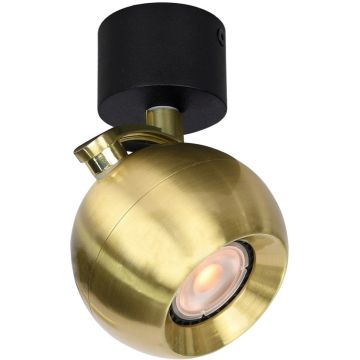 Italux Lafin SPL-45379-1R-BK-GD Spotlámpa 1x10W/GU10 IP20