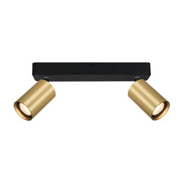 Italux Nesto SPL-23436-2-BK-GD Spotlámpa 2x10W/GU10 IP20