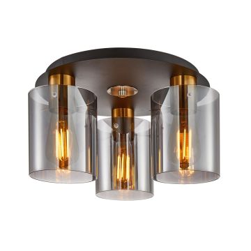 Italux Sardo SPL-5581-3SC-BRO-SG Süllyesztett mennyezeti lámpa 3x40W/E27 IP20