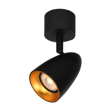 Italux Tino SPL-36748-1R-BK-GD Spotlámpa 1x10W/GU10 IP20