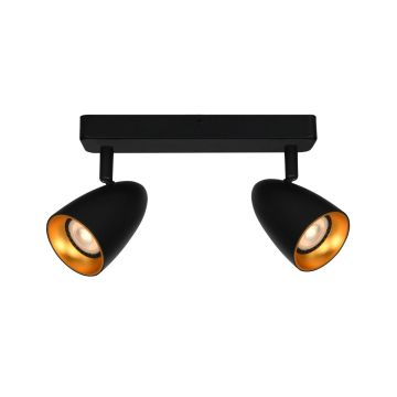 Italux Tino SPL-36748-2-BK-GD Spotlámpa 2x10W/GU10 IP20