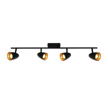 Italux Tino SPL-36748-4-BK-GD Spotlámpa 4x10W/GU10 IP20