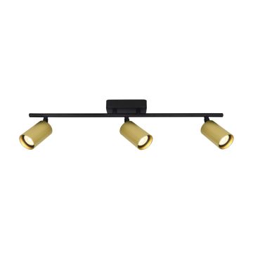 Italux Tris SPL-46829-3-BK-GD Spotlámpa 3x10W/GU10 IP20