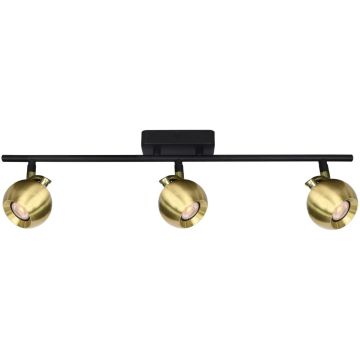 Italux Lafin SPL-45379-3-BK-BRSS Spotlámpa 3x10W/GU10 IP20
