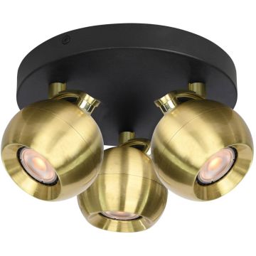 Italux Lafin SPL-45379-3R-BK-GD Spotlámpa 3x10W/GU10 IP20