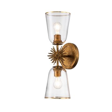 Elstead Lighting Staring STARING-2WB-DG-CLEAR Fali lámpa 2x40W/E27 IP20