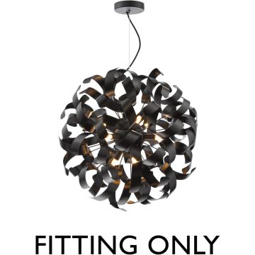 Dar Lighting Swash SWA1322-SP Függeszték 9x40w/g9