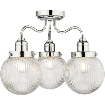 Dar Lighting Tamara TAM5350-IP44 Plafonlámpa 3x40w/e14 ip44