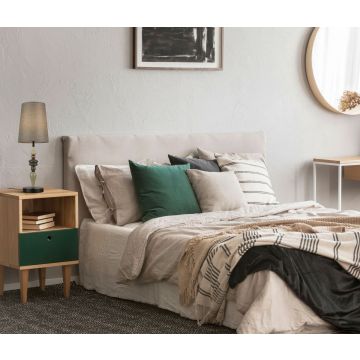 Italux Nerom TB-22374A-BK Asztali lámpa 1x60W/E27 IP20