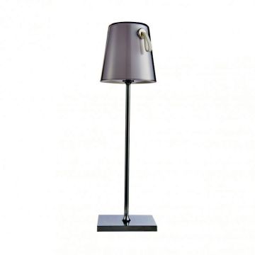 Italux Ostap TB-2749-CH Asztali lámpa 1x5W/LED 3000K|RGB 300lm IP54