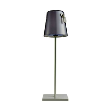 Italux Ostap TB-2749-WH Asztali lámpa 1x5W/LED 3000K|RGB 300lm IP54