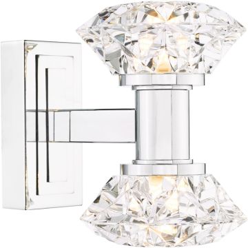 Dar Lighting Tiana TIA0950 Fali lámpa 2x5w/g9