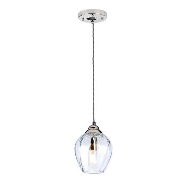 Elstead Lighting Tiber TIBER-P-CLEAR Függőlámpa 1x60W/E27