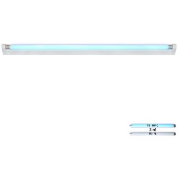 Prezent GERMICIDAL LAMP V. UV 70003 Baktericid lámpa 1x28w/uv-c+1x28w/t5 4000k 1550lm|1550lm ip20