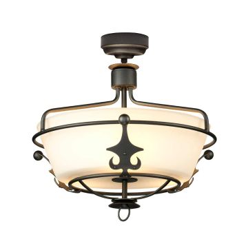 Elstead Lighting WINDSOR WINDSOR-SF-GR Plafonlámpa 3x60W/E27