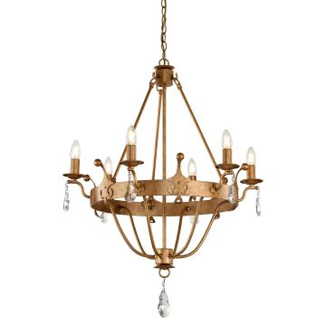 Elstead Lighting WINDSOR WINDSOR6-GOLD Csillár 6x60W/E14