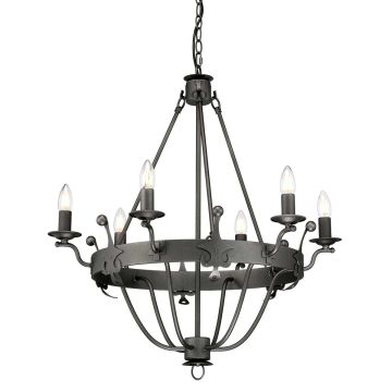 Elstead Lighting WINDSOR WINDSOR6-GR Csillár 6x60W/E14