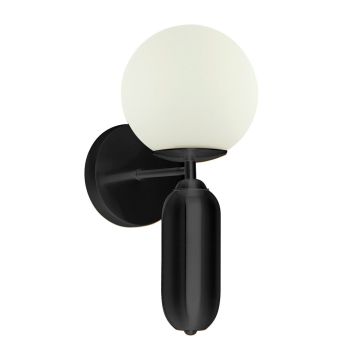 Italux Aldeva WL-02340-1-BK Fali lámpa 1x40W/E27 IP20