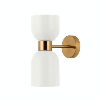 Italux Monza WL-57602-1-BRO Fali lámpa 2x40W/E27 IP20