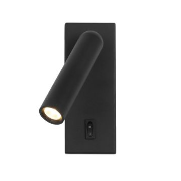 Italux Nova WL-46376-1-BK Fali lámpa 1x2.5W/LED 3000K 153lm IP20
