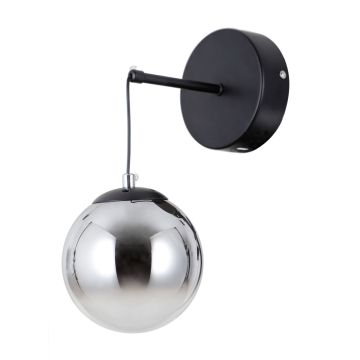 Italux Velada WL-34381-1-BK Fali lámpa 1x5W/LED 3000K 203lm IP20