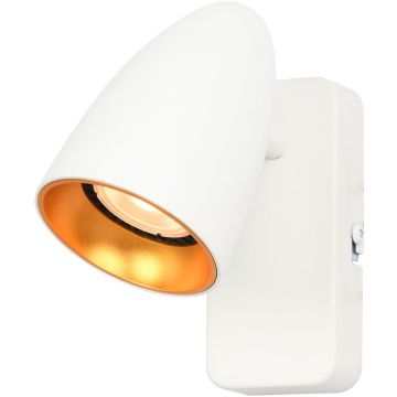 Italux Tino WL-36748-1-WH-GD Fali lámpa 1x10W/GU10 IP20