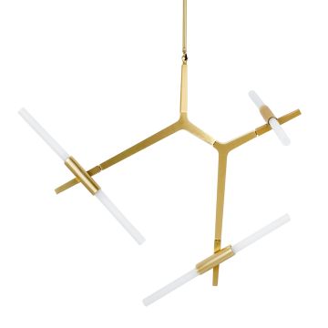 King Home CANDELABR XCP8053-6.GOLD Függőlámpa 4x3,5W/G9 IP20