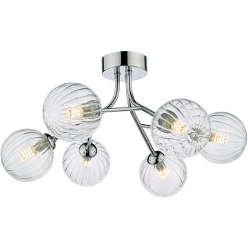 Dar Lighting Yiska YIS6450 Plafonlámpa 6x25w/g9