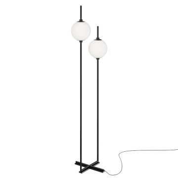 Maytoni THE SIXTH SENSE Z020FL-L12BK Állólámpa 2x12W/LED 3000K 750LM IP20