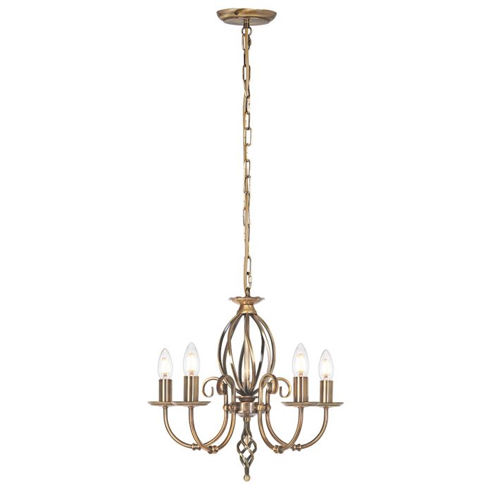 Elstead Lighting-ARTISAN-ART5-AGD-BRASS-ELSART5-AGD-BRASS