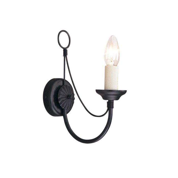 Elstead Lighting-CARISBROOKE-CB1-BLACK-ELSCB1-BLACK