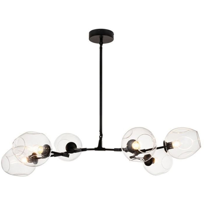 Step Into Design-MODERN ORCHID-ST-1232-6 black transparent-STPST-1232-6bl trans